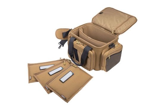 The Specialist 3-Gun Range Bag features organization dividers.